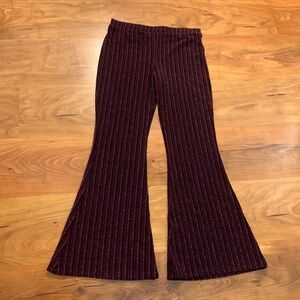 Fun art class sparkly bell bottoms kids 14-16